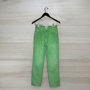 Free People We The Free The Pacifica High Rise Straight Leg Jean Size 25…